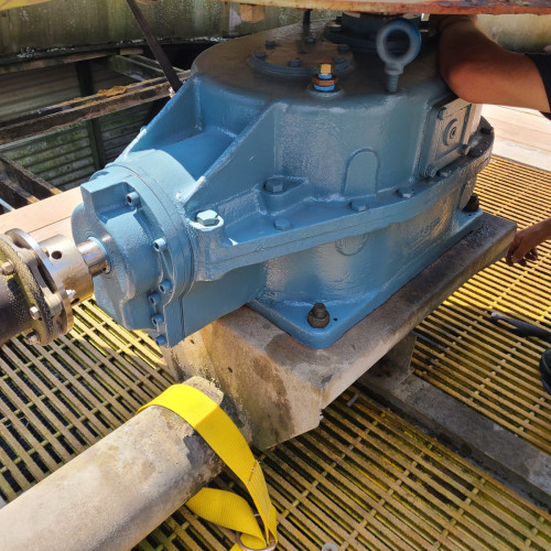 New Cooling Tower Gear Box Alignment Services A