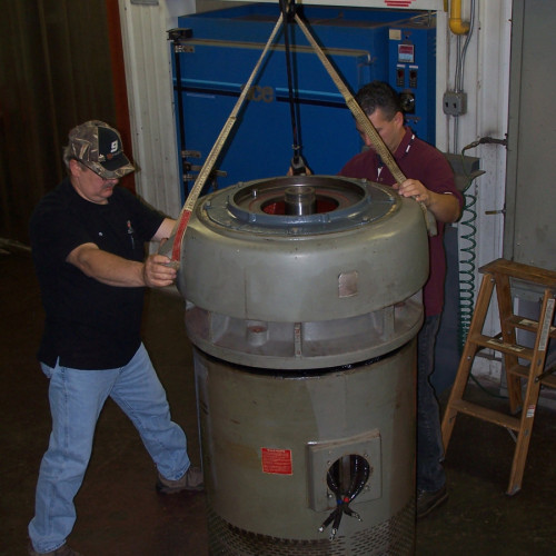 Rebuilding-600-HP-Vertical-Pump-Motor-Assembly-4